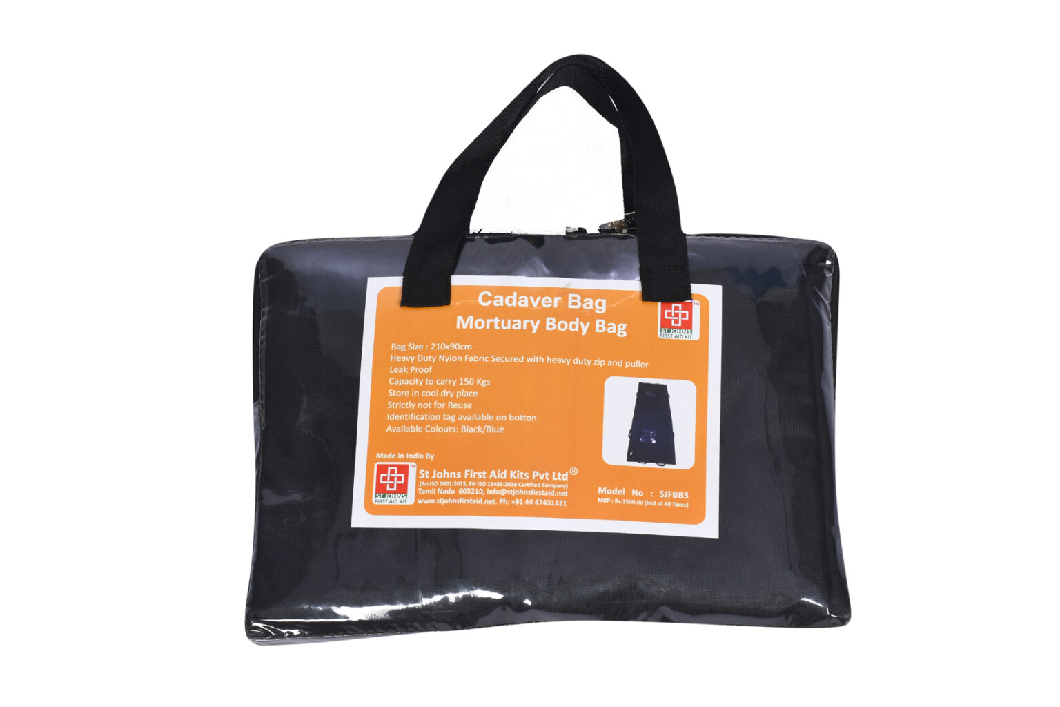 St Johns Body Bag/Cadaver Bag Normal - First Aid Kit Manfacturer In ...